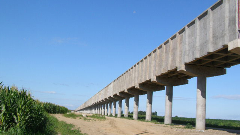桦川悦来灌区渡槽